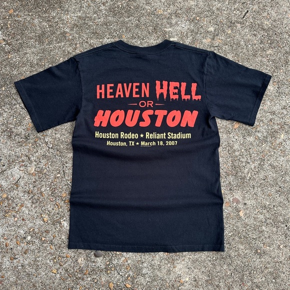 2007 ZZ Top Houston Rodeo Tour Tshirt Size S - Picture 2 of 4